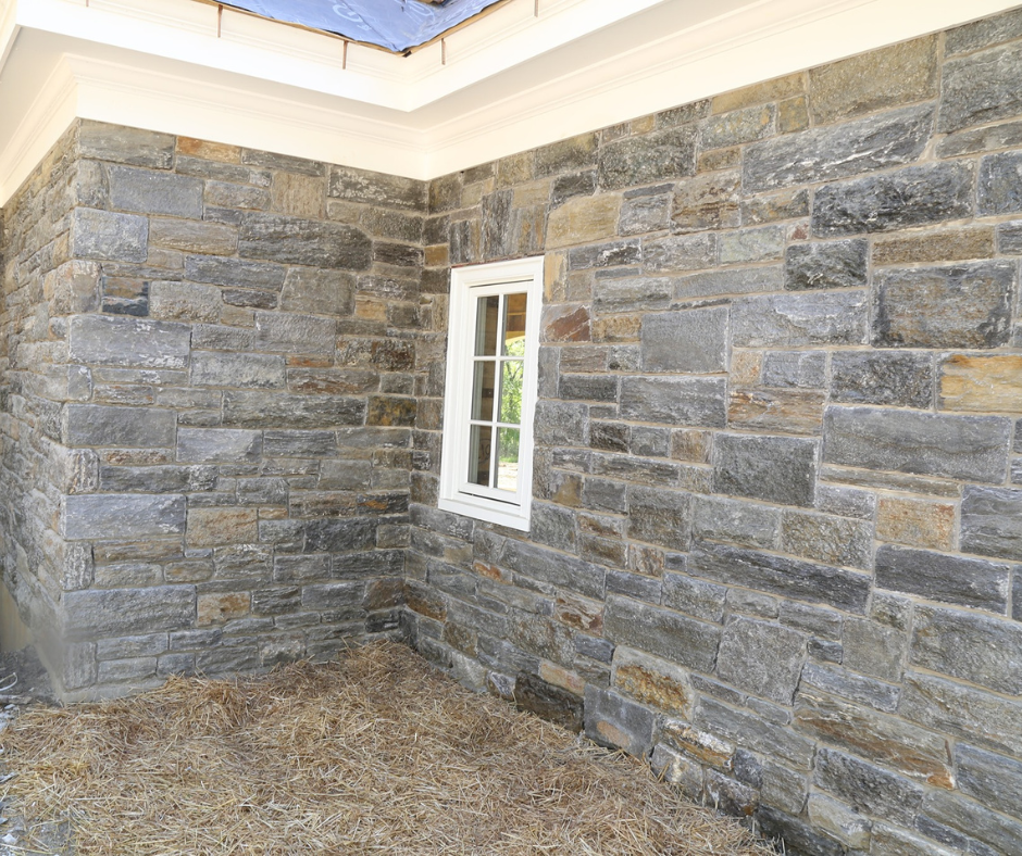 stone wall and window