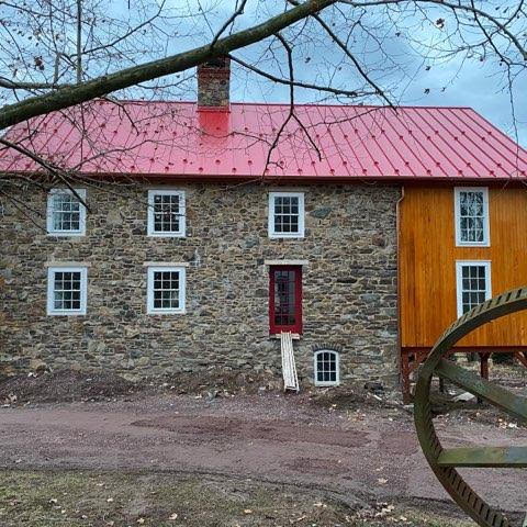 stone and wood mill