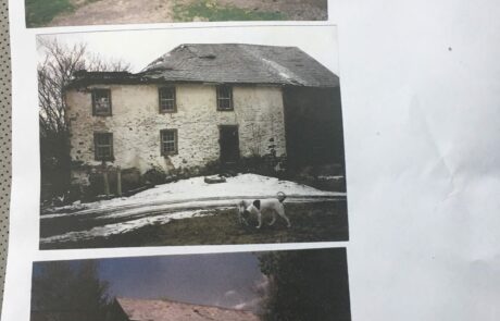 three old photos of the mill